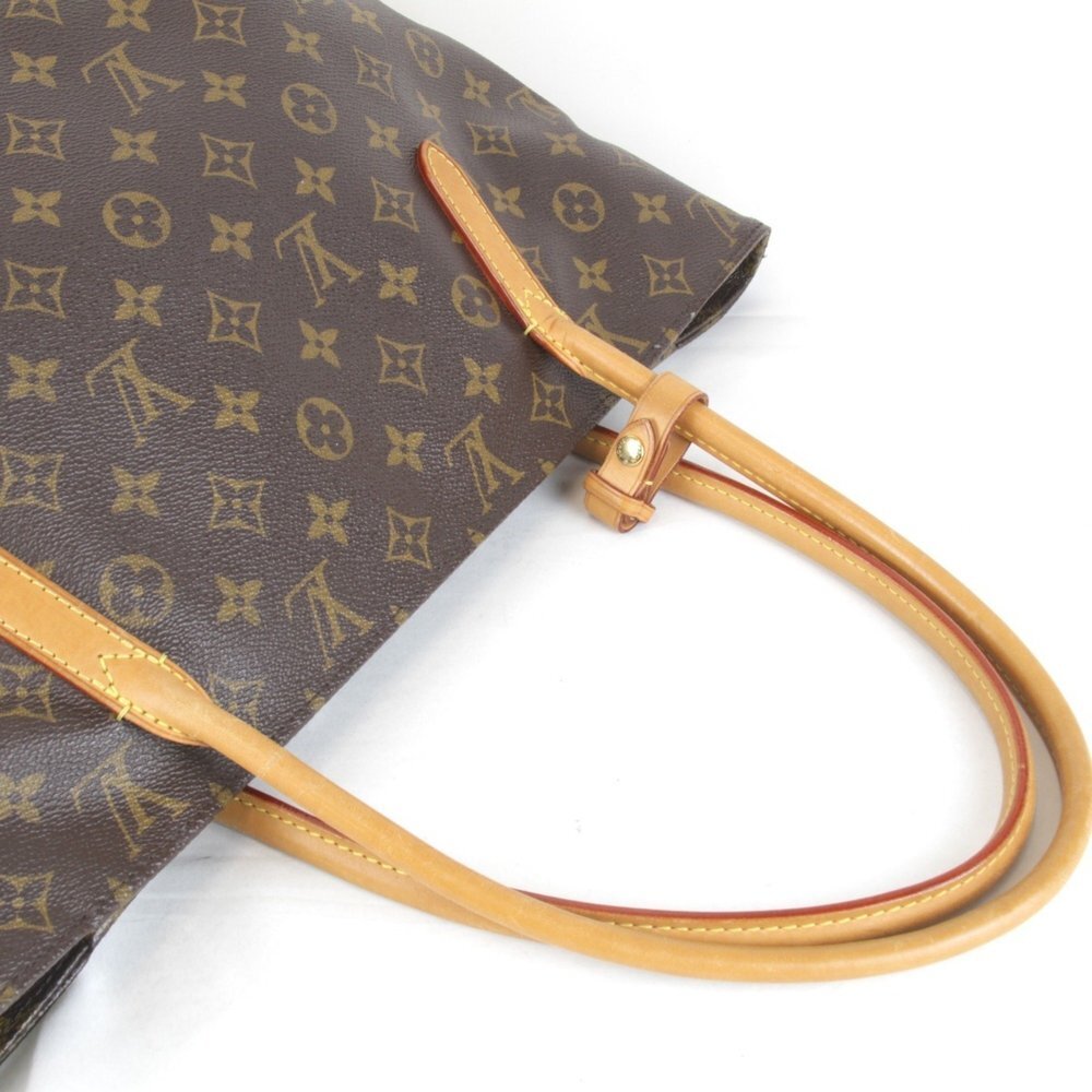 LOUIS VUITTON Brown Monogram Canvas Tote Bag - Picture 8 of 10